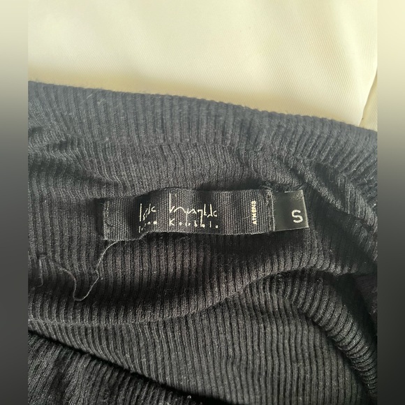 Ioanna Kourbela Black Strapless Wide Leg One Piece Jumpsuit Size Small - Picture 15 of 15